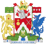 Coat of arms of the London Borough of Brent